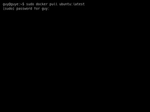 Docker Pull Ubuntu