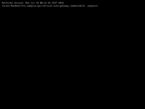 PhpUnit Run Tests