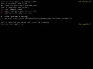 Commitlint-Workflow