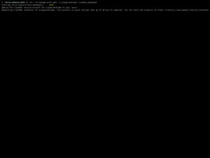 ORM CloudSQL Preflight Demo