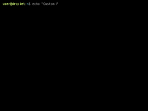 Custom Font