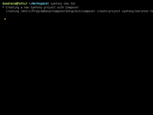 Symfony New