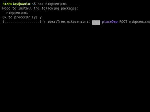 Npx Nikpcenicni
