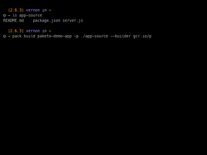 Paketo Pack Build Demo