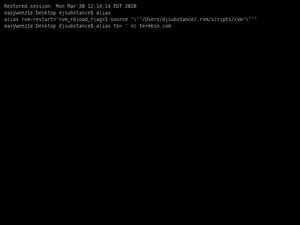 How To Setup An Alias For Termbin