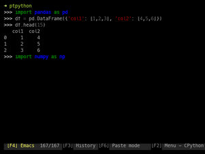 Ptpython