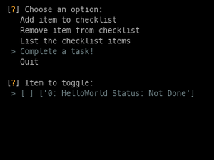 MiniCLI Project Checklist