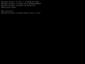 Docker Build With Buildkit