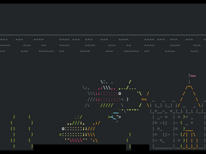 Asciiquarium