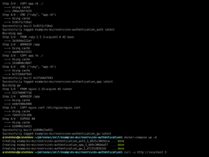 Microservices Authentication Example
