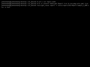 FOSSLight Reuse Report