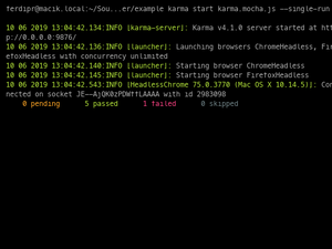 Karma-Brief-Reporter
