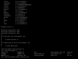 Redfish-Prompt Installation Test