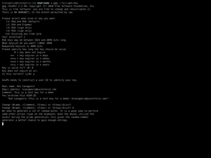 GPG Key Creation Example