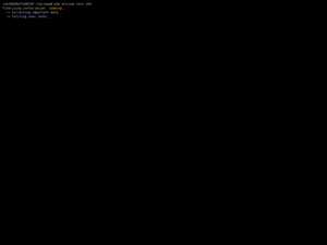Laravel Console Task - Additional Output Demo