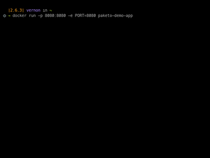 Paketo Image-Run