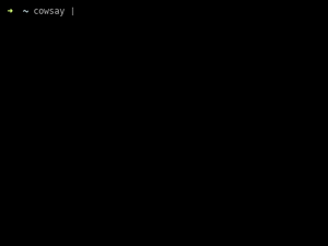 Cowsay Demo