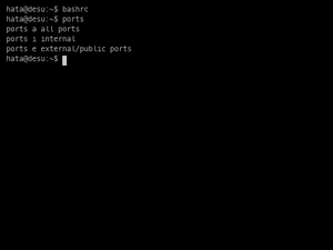 Ports Script