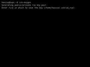 Creating Ssh Keys Ubuntu