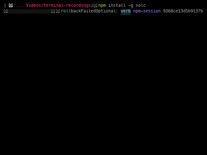 Install Solc JS