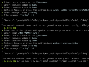Cw-Orchestrator CLI Query Demo