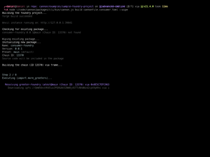 Cannon Fancy Terminal