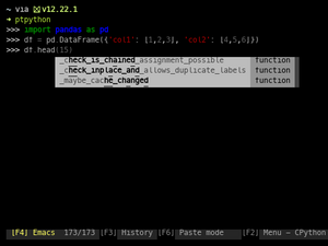 Ptpython