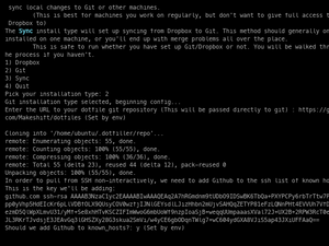 Dotfiller With Git