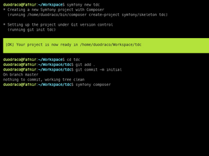 Symfony Bootstrap
