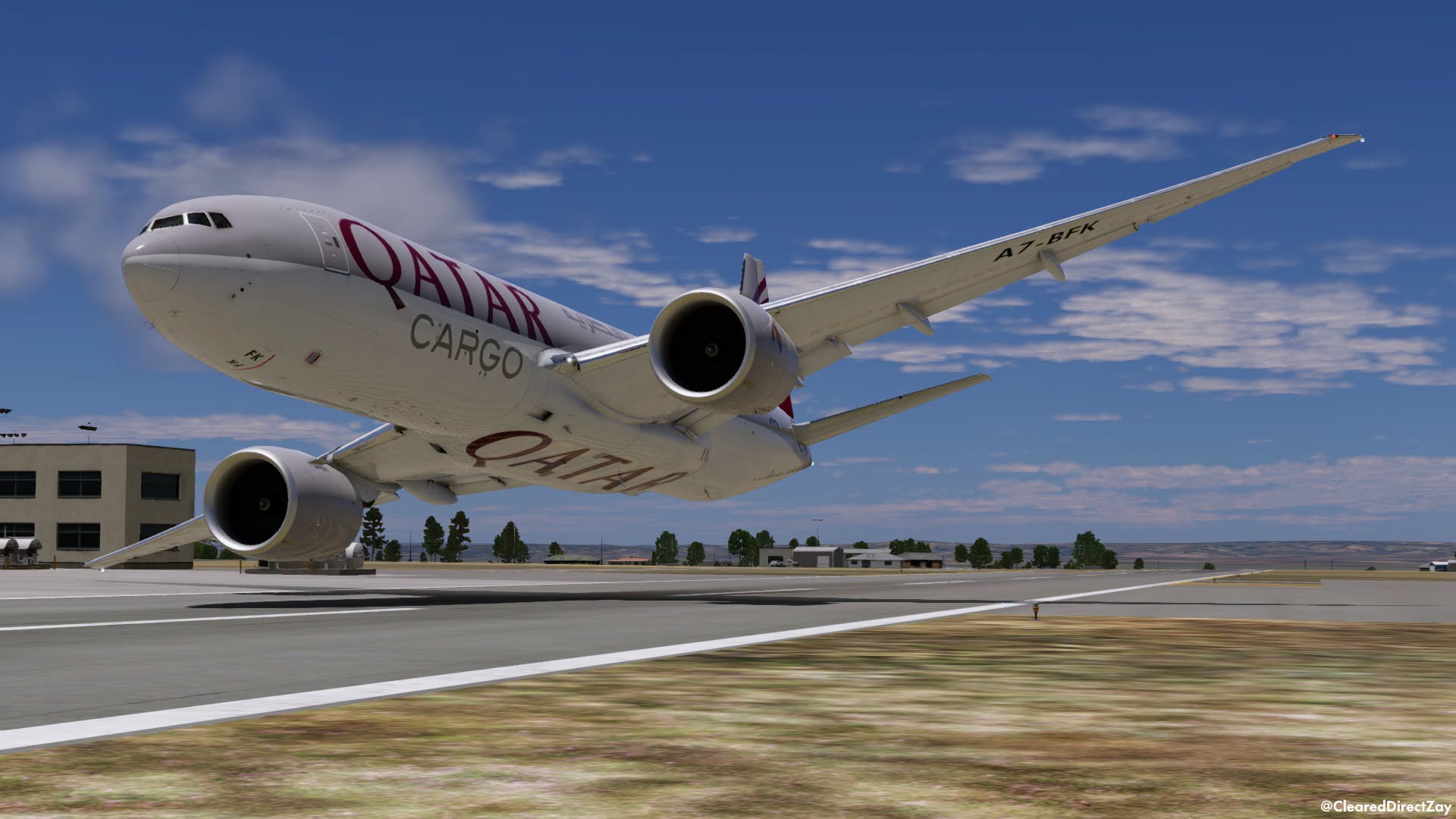 FlightFactor Updates 777v2 for X-Plane 12 - Threshold