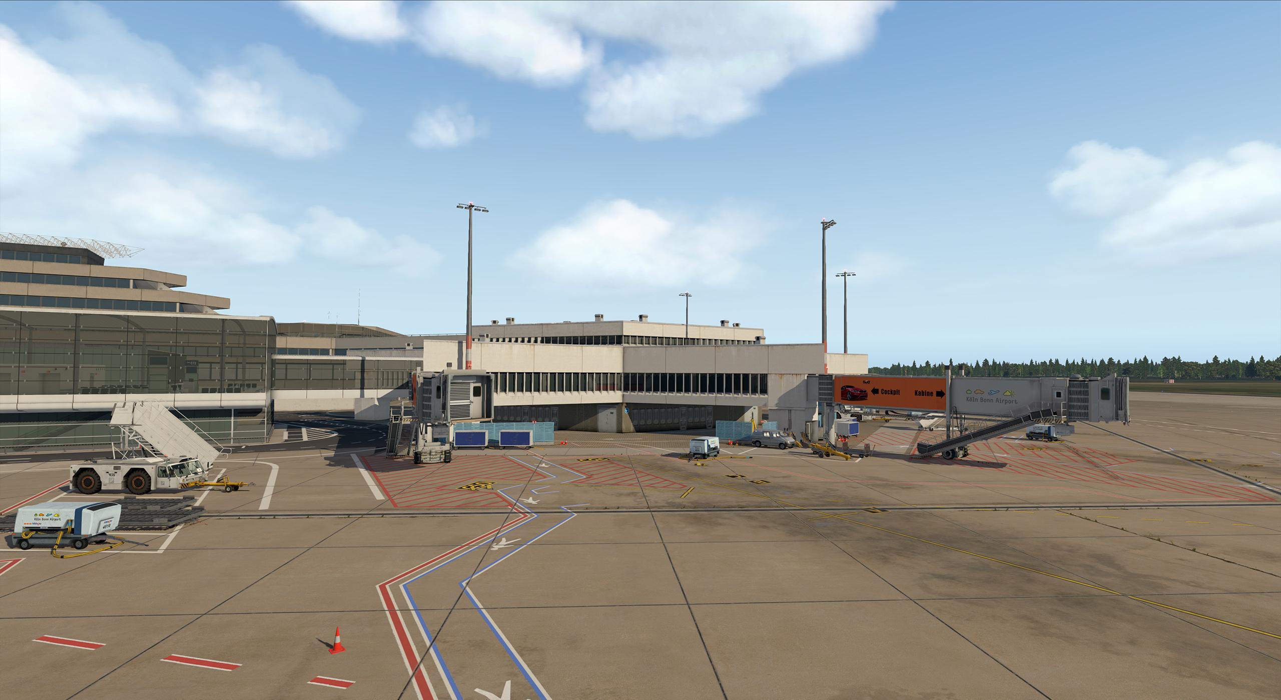 Aerosoft Announce Köln/Bonn Airport (EDDK) for X-Plane 11 - Threshold