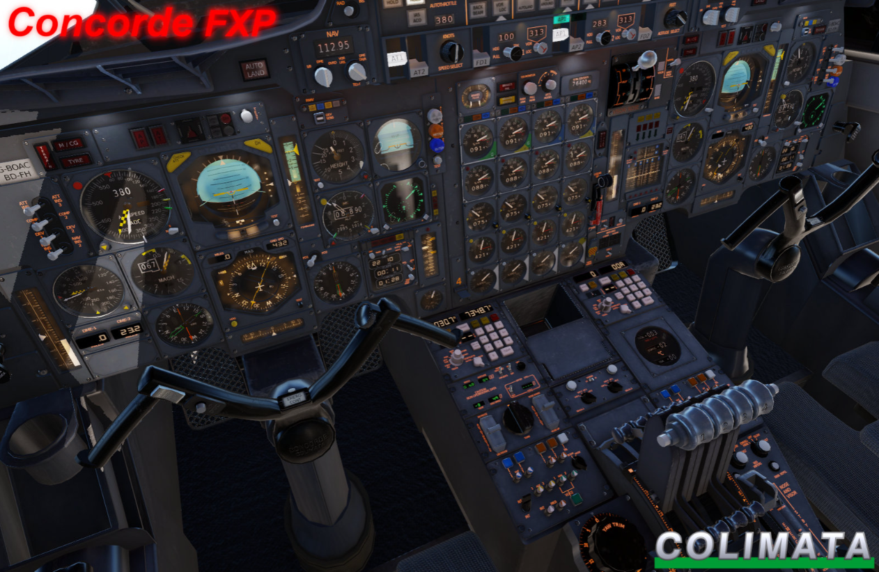 Colimata Releases Concorde FXP v3 for X-Plane 12 - Threshold