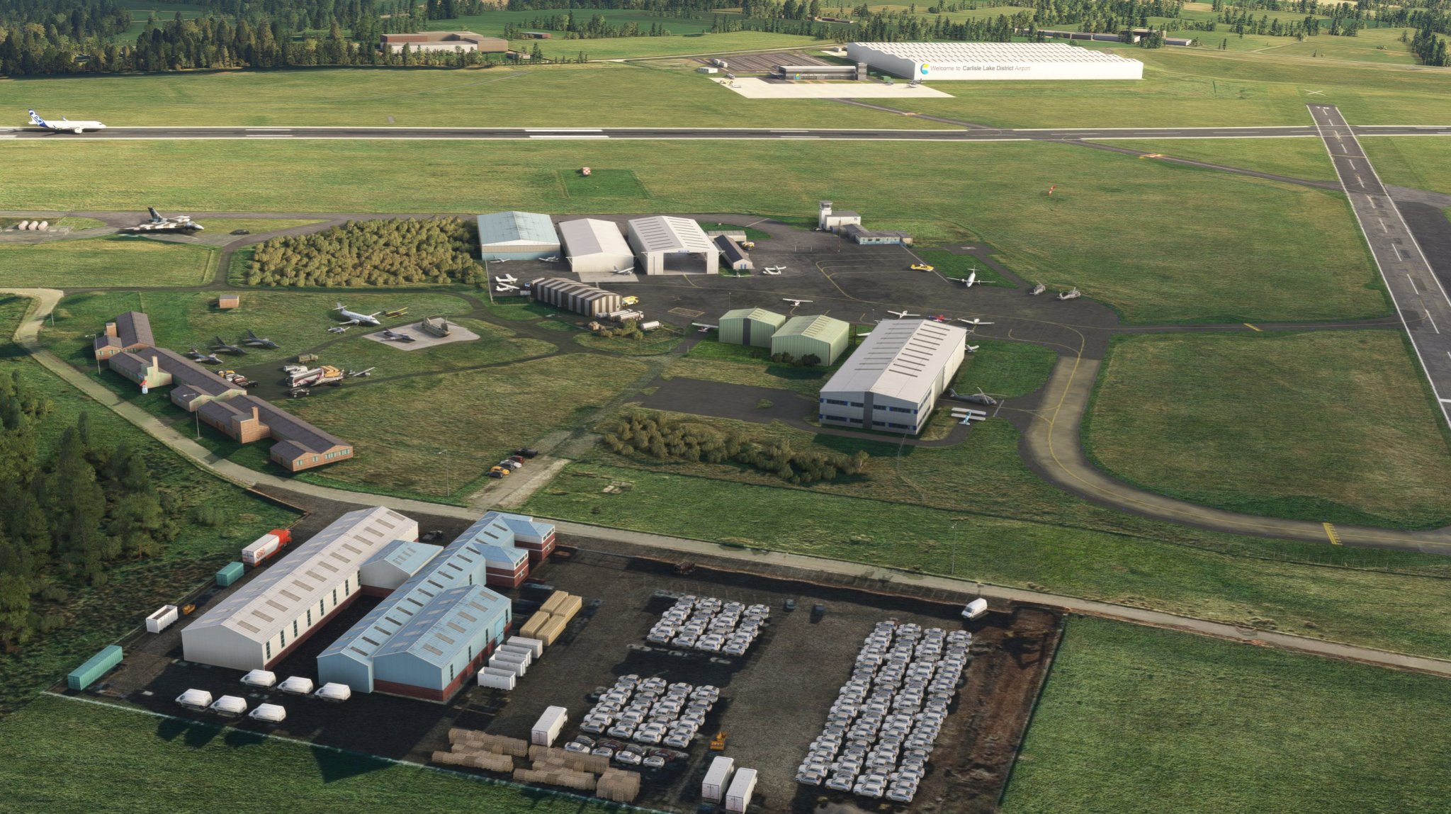 UK2000 Scenery Releases Carlisle Lake District Airport For MSFS Threshold UK2000 Scenery Releases Carlisle Lake District Airport For MSFS Threshold