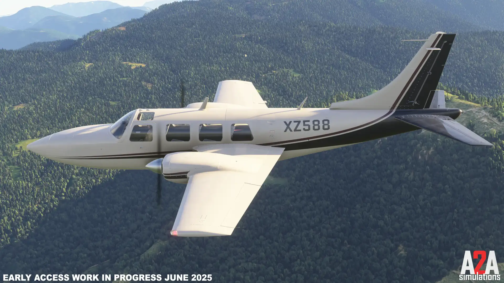 A2A Simulations Updates Aerostar 600 for MSFS 2024