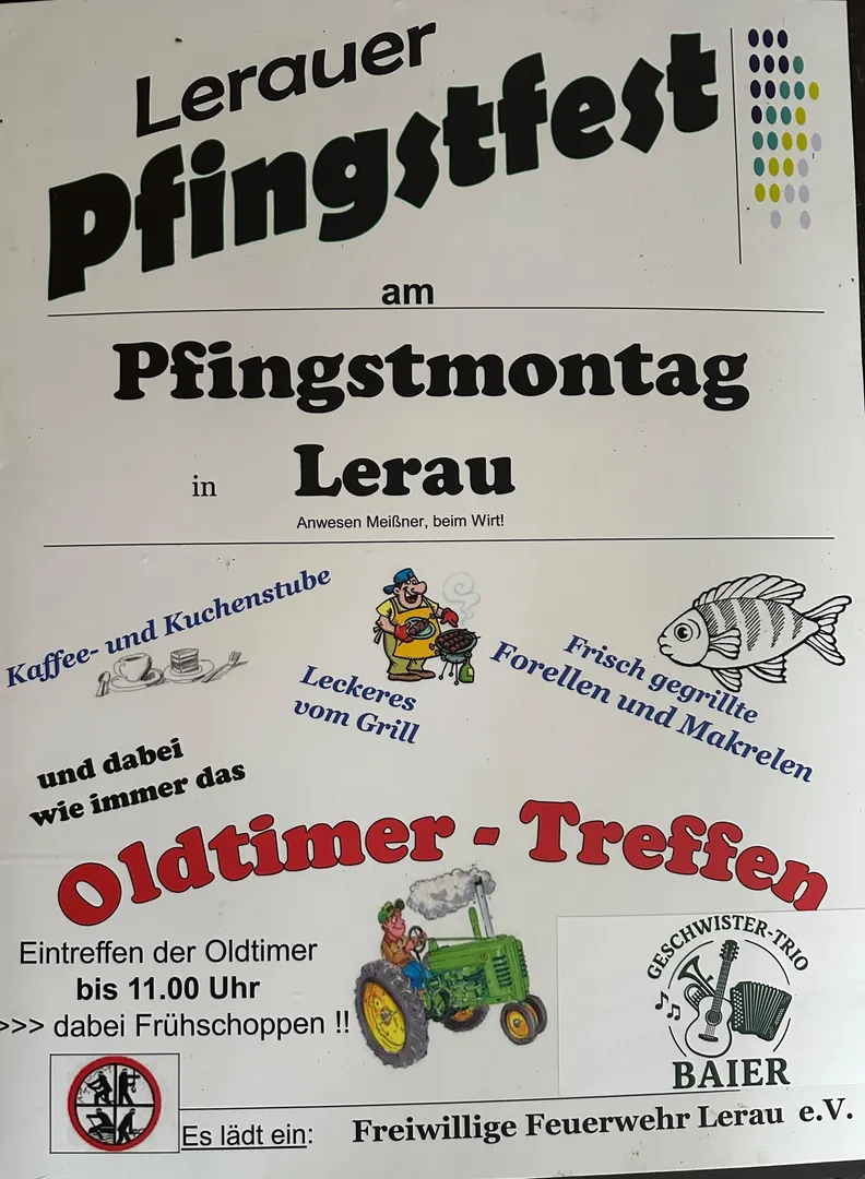 Pfingstfest FF Lerau 