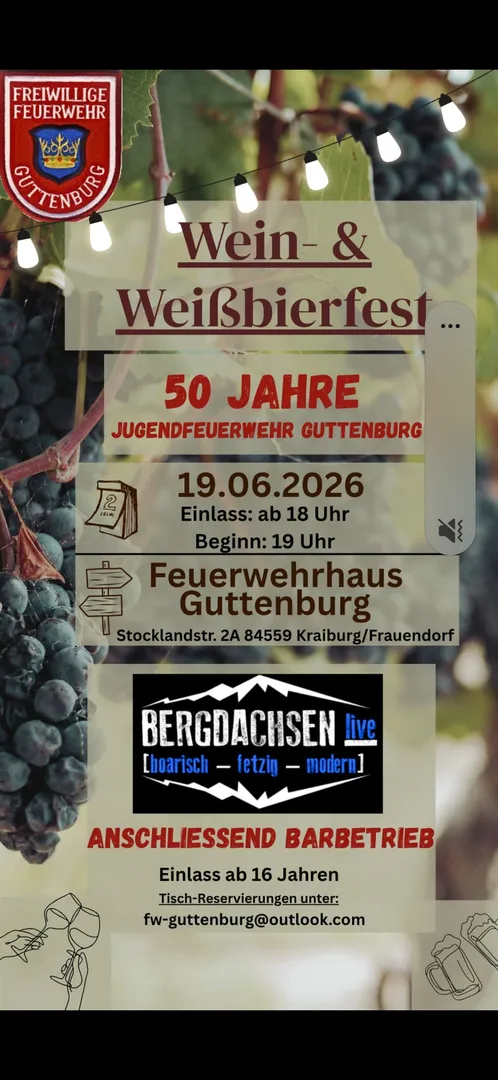 50 Jahre Jugendfeuerwehr Guttenburg