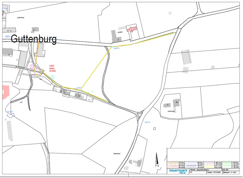 Guttenburg - Straßenlaternen vorübergehend außer Betrieb!