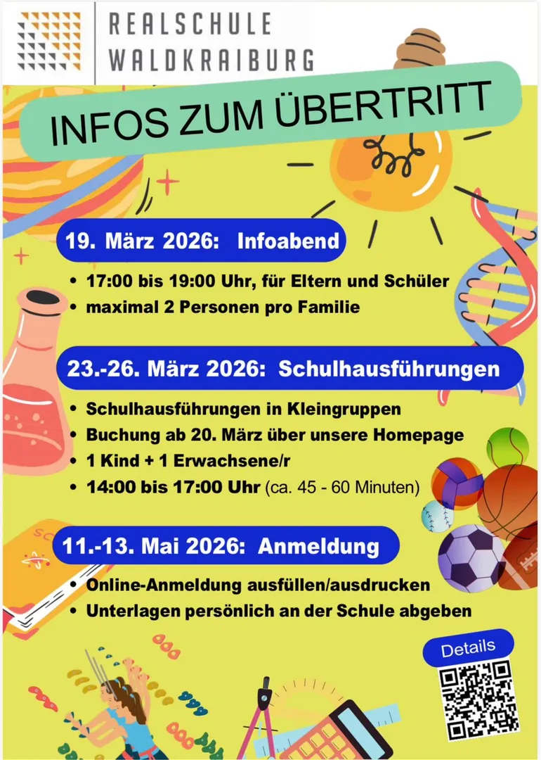 Information zum Übertritt