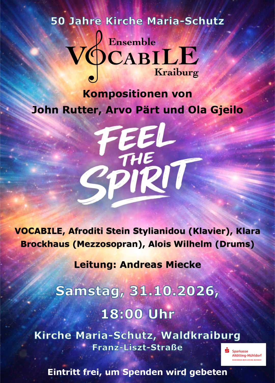 Feel the Spirit - Chorkonzert