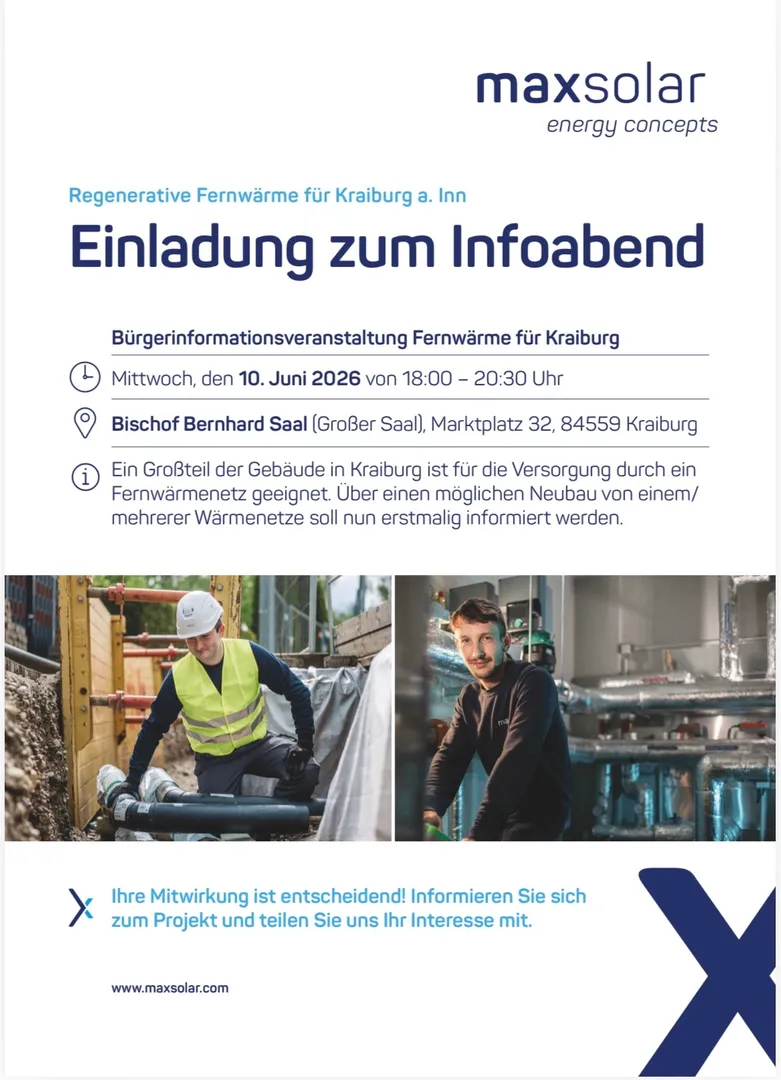 Fernwärme Infoveranstaltung