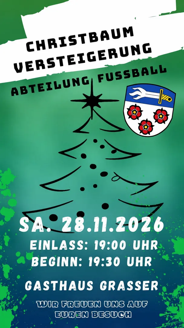 Christbaumversteigerung