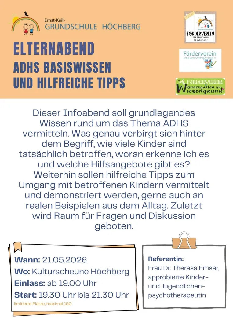 ADHS Basiswissen und hilfreiche Tipps
