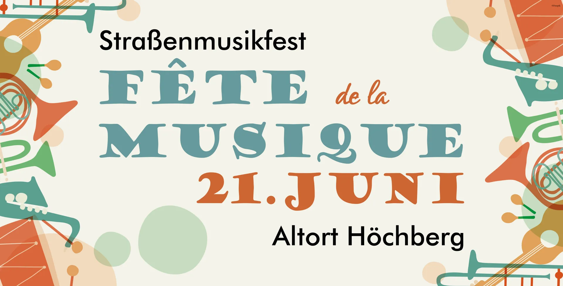 Fête de la Musique-Straßenmusikfest