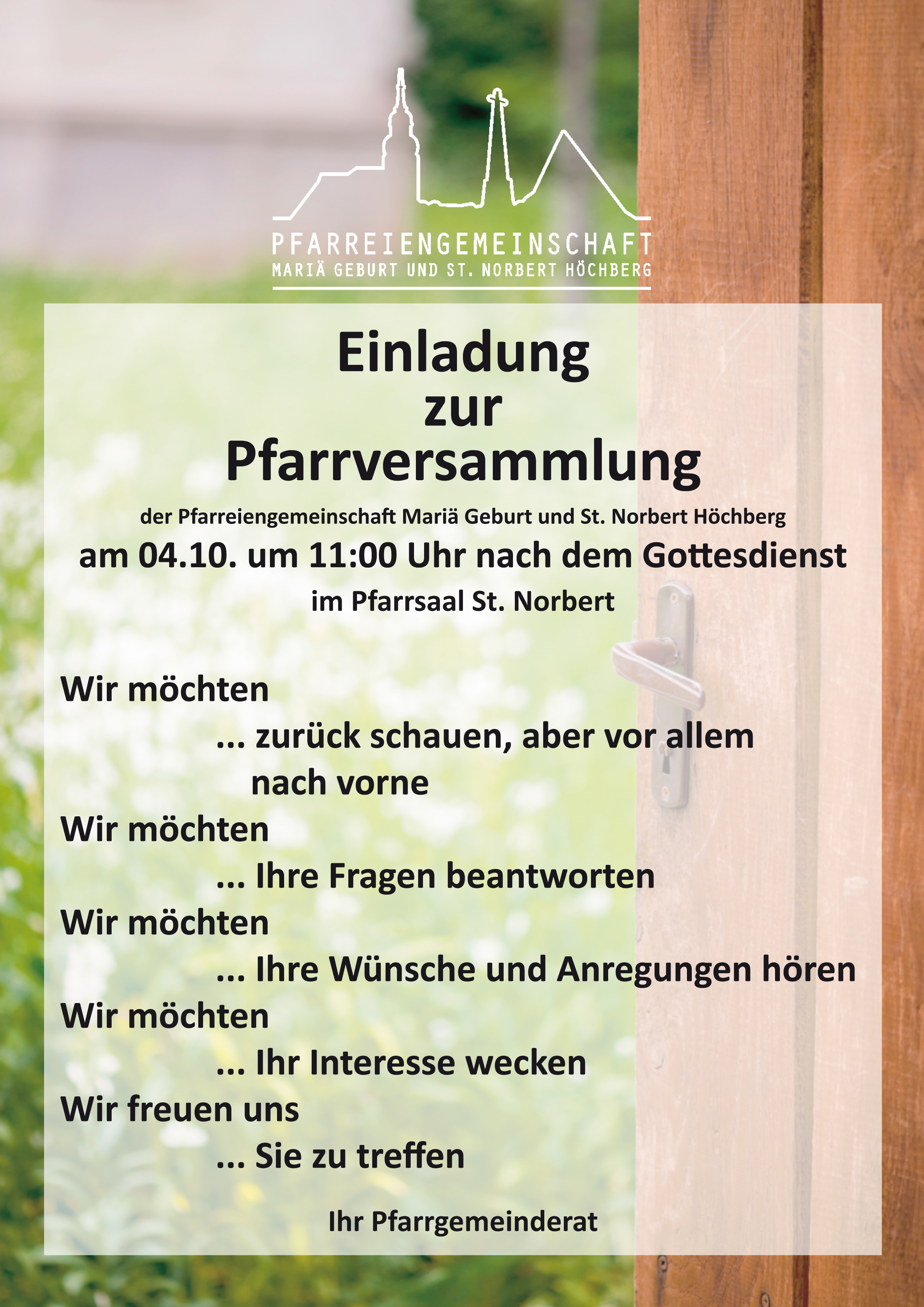 Pfarrversammlung