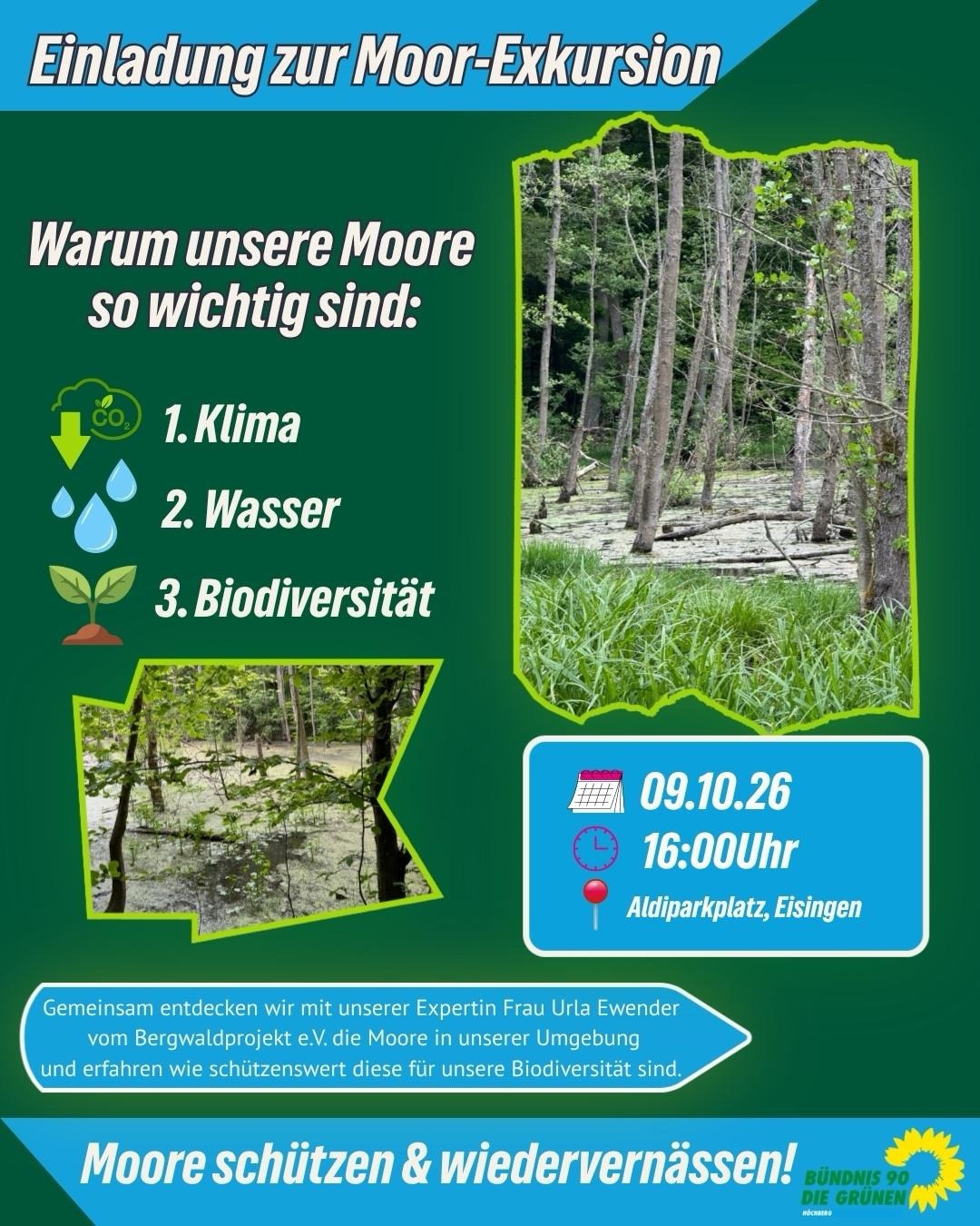 Einladung zur Moor Exkursion 