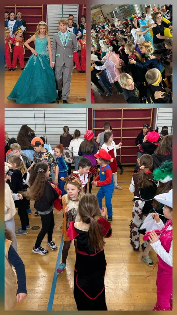 Buntes Faschingstreiben in der Gebrüder-Röls-Grundschule