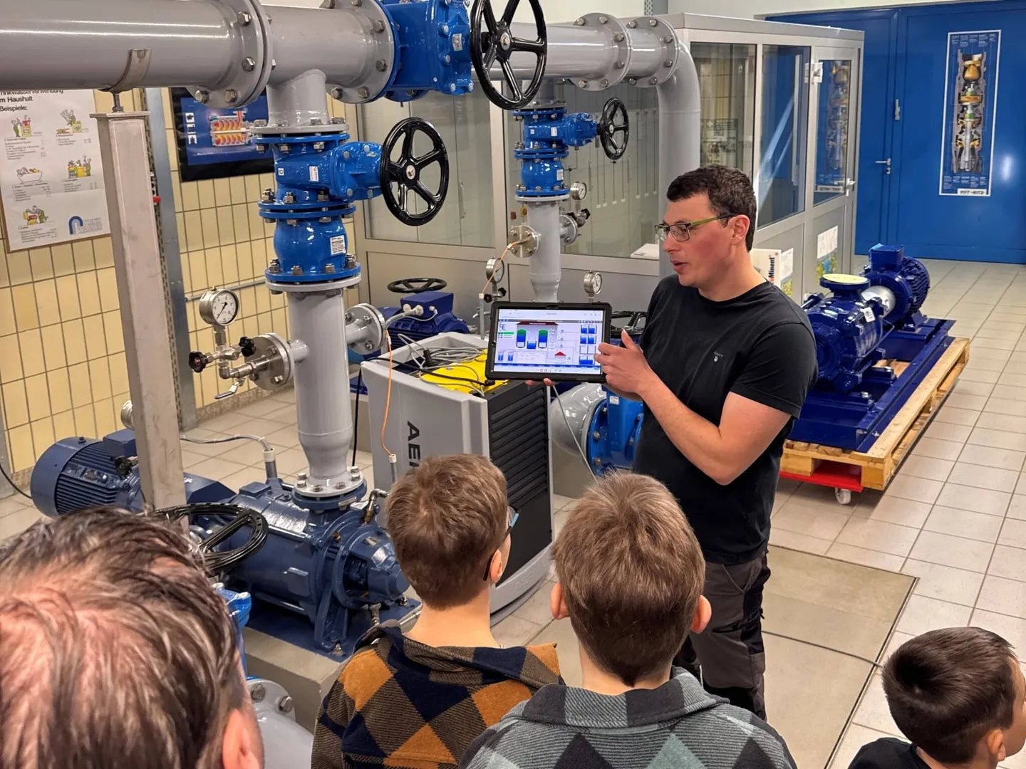 Stadtwerke laden zu Besichtigungen von Wasserwerk und Kläranlage ein