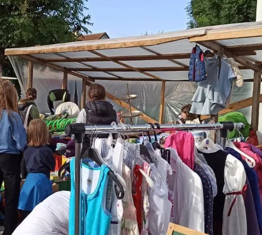 Flohmarkt in der Bahnhofstraße