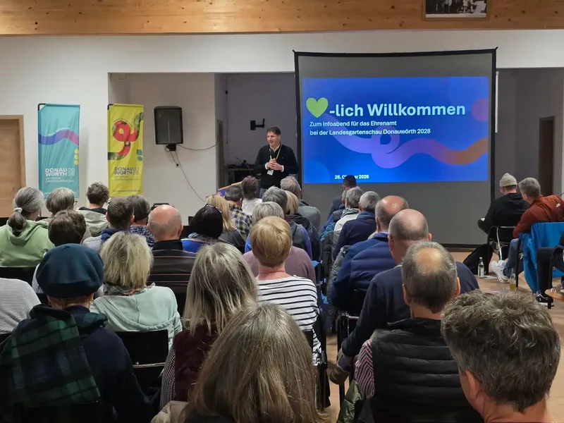 Gemeinsam die Landesgartenschau gestalten: Donauwörth sucht mindestens 500  Ehrenamtliche