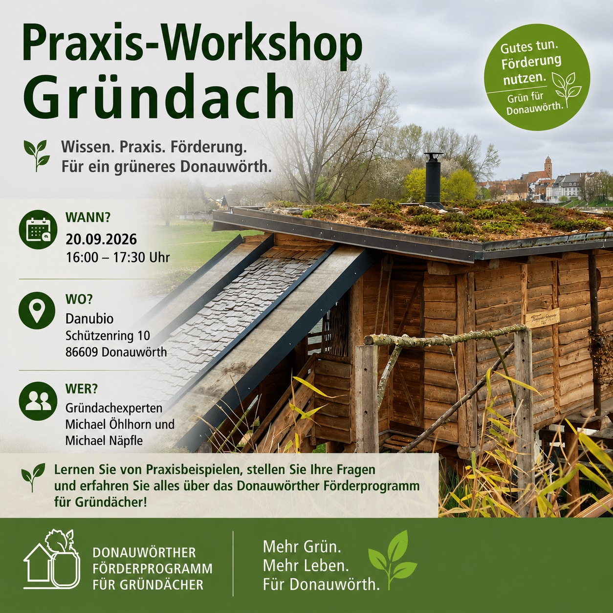 Praxis-Workshop Gründach